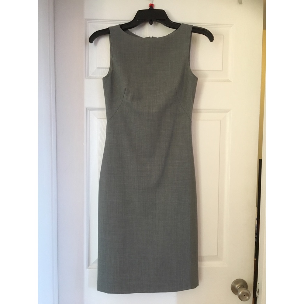 Theory Stretch Wool Sheath Dress
